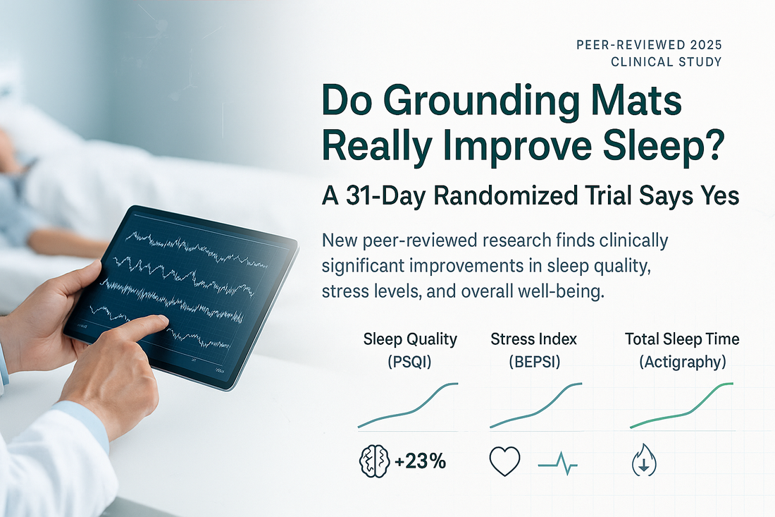Clinical Study: Grounding Sheets Improve Sleep
